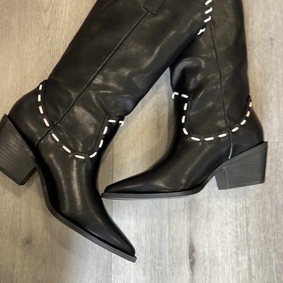 Billini Yanet Black Boots tall - Picture 7 of 11
